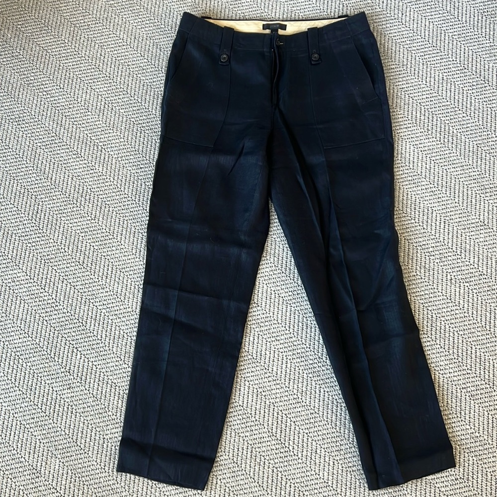 J. Crew linen dress pants